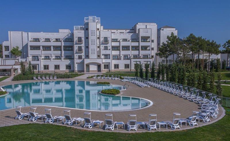 Garabag Resort&Spa Naftalan Bagian luar foto